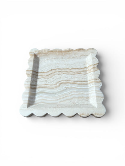 Sahara Scalloped Tray