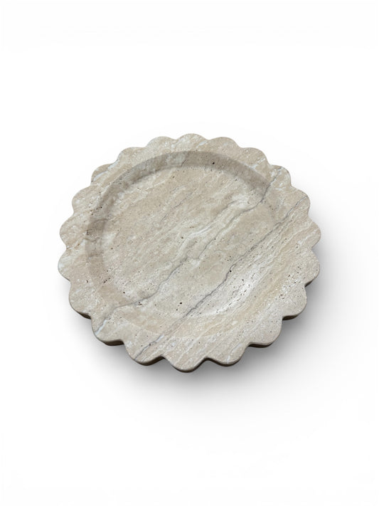 Luna Scalloped Tray